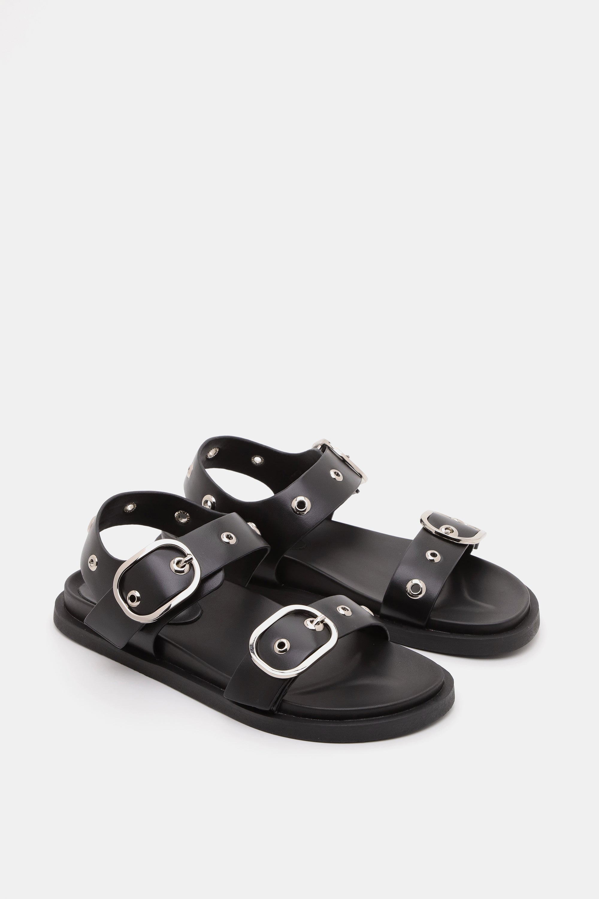 סנדלי דיסקו רוסו 2 Buckles נשים