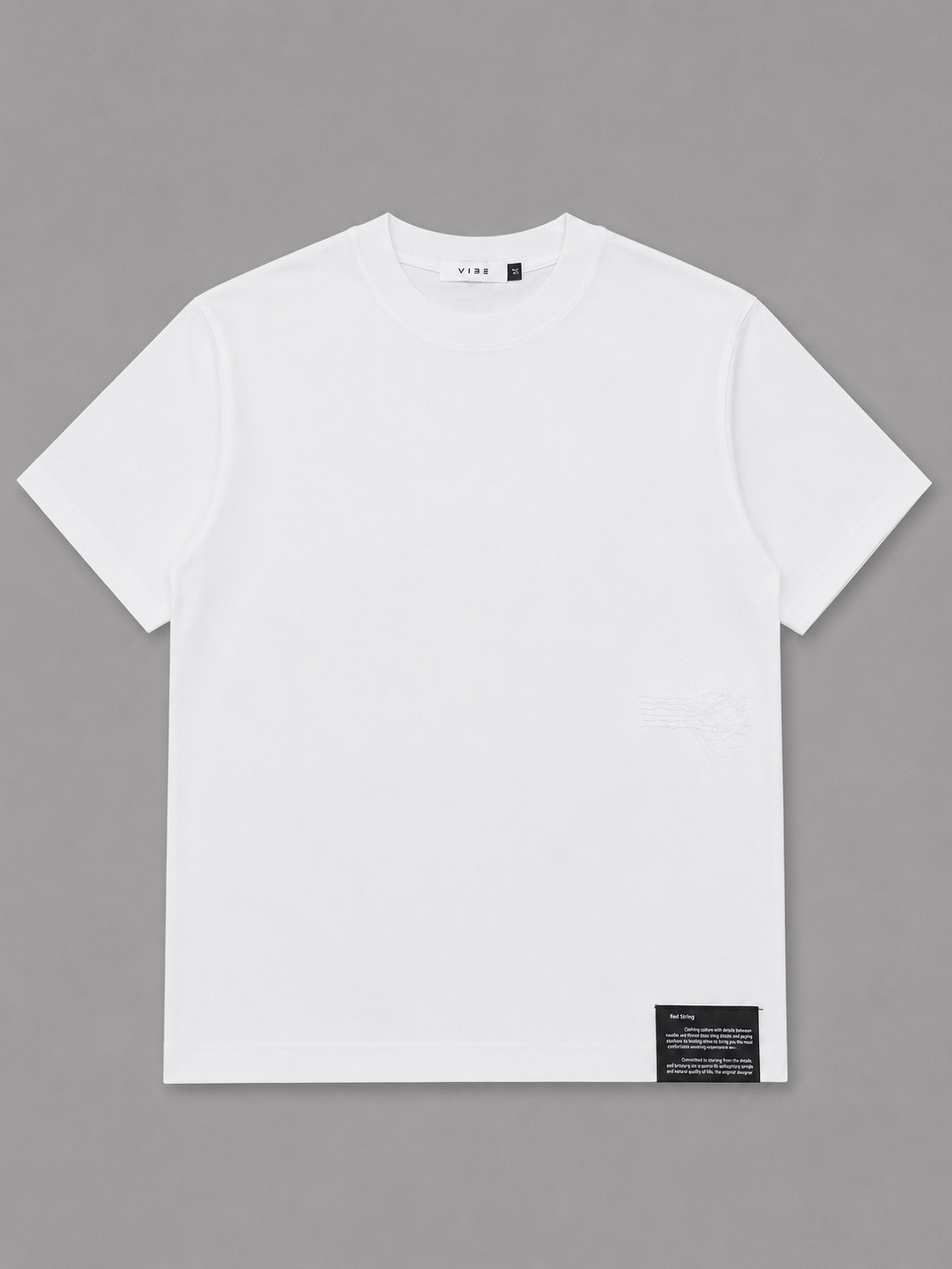 חולצת טישירט קצרה וויב Over Shirt Label גברים