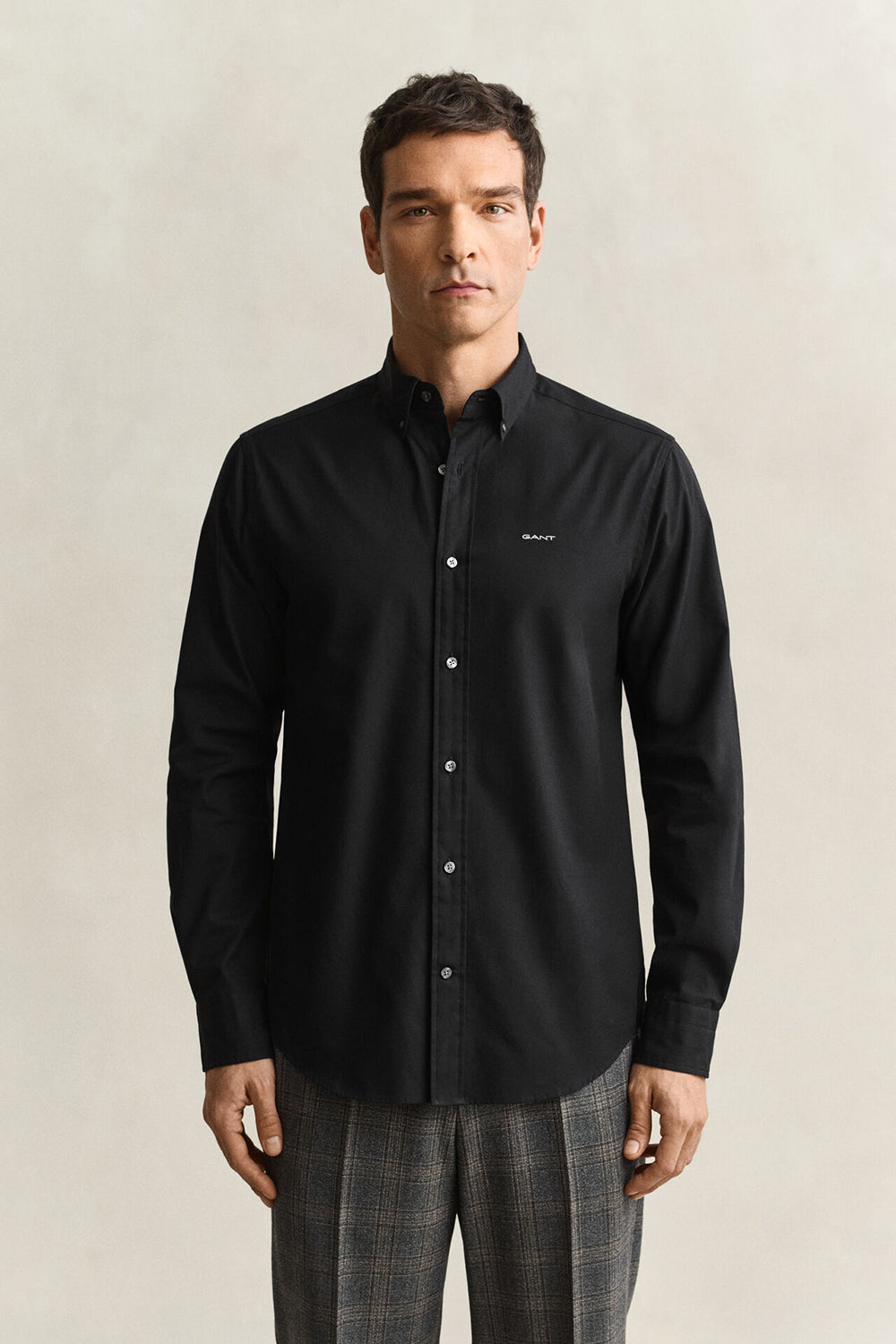 חולצה מכופתרת גאנט Slim Fit Pinpoint Oxford גברים