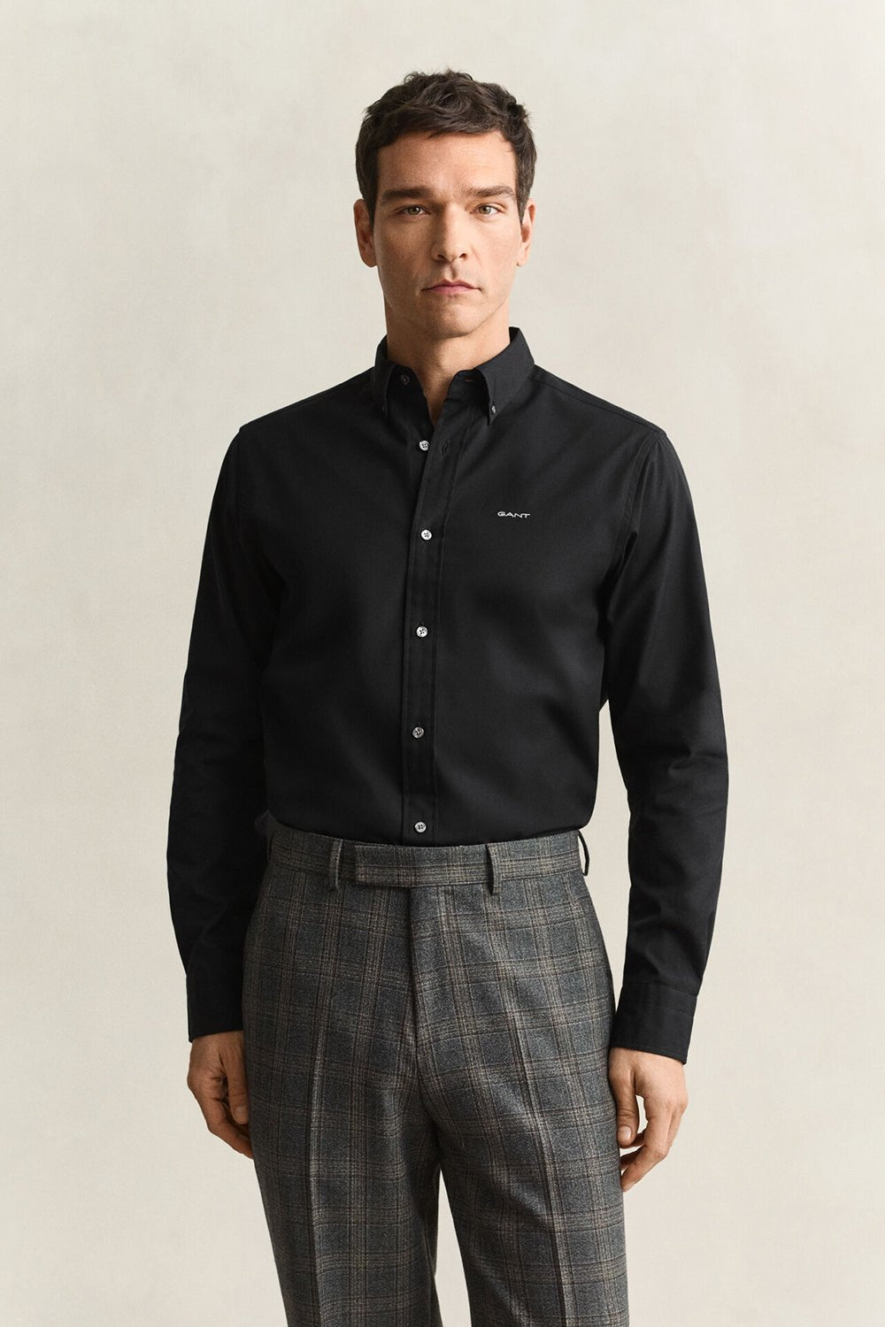 חולצה מכופתרת גאנט Slim Fit Pinpoint Oxford גברים