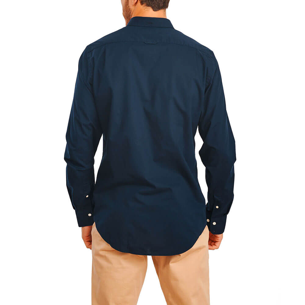 חולצה מכופתרת גאנט Slim Broadcloth גברים