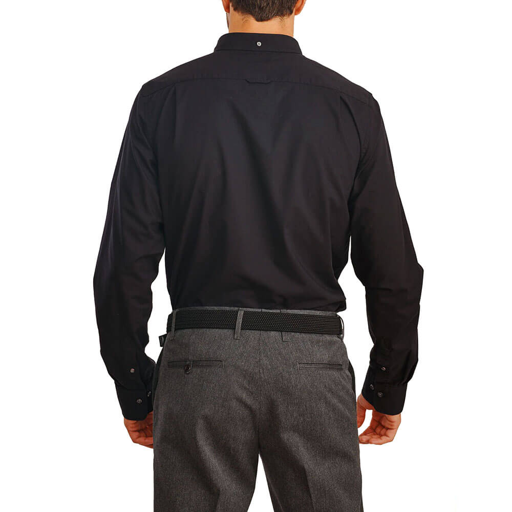 חולצה מכופתרת גאנט Slim Broadcloth גברים