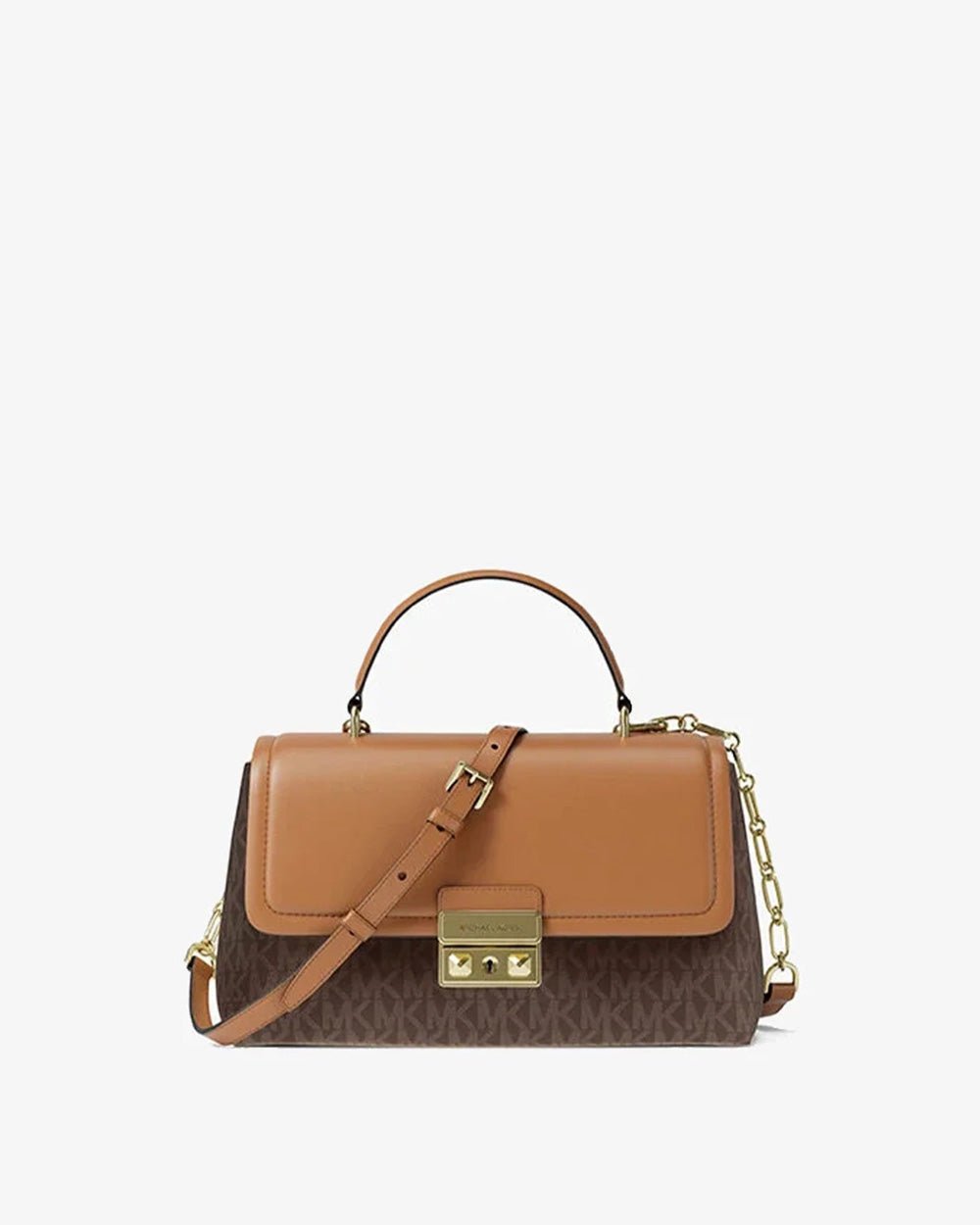 תיק מייקל קורס Tribeca Medium Signature Logo Satchel נשים - mks-30F5G2RS2B-252-One-Size