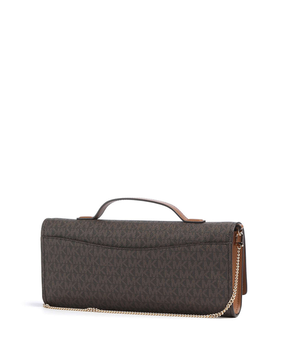תיק מייקל קורס Hamilton Moderne Medium Signature Logo Convertible Clutch נשים
