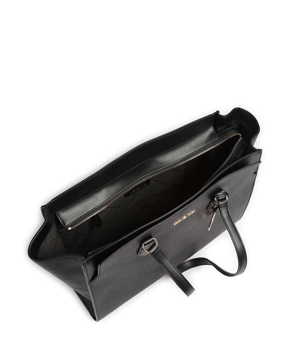 תיק מייקל קורס Becca Large Striped Signature Logo נשים