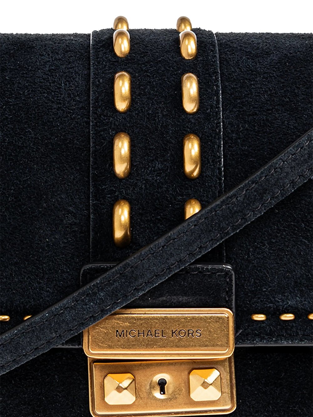 תיק מייקל קורס Medium Tribeca Studded Top-Handle Satchel נשים