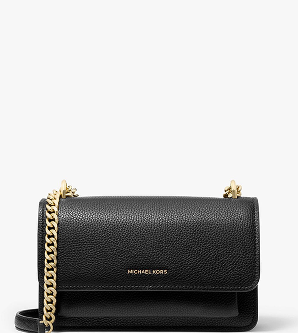 תיק מייקל קורס Claire Large Pebbled Leather Convertible Shoulder נשים