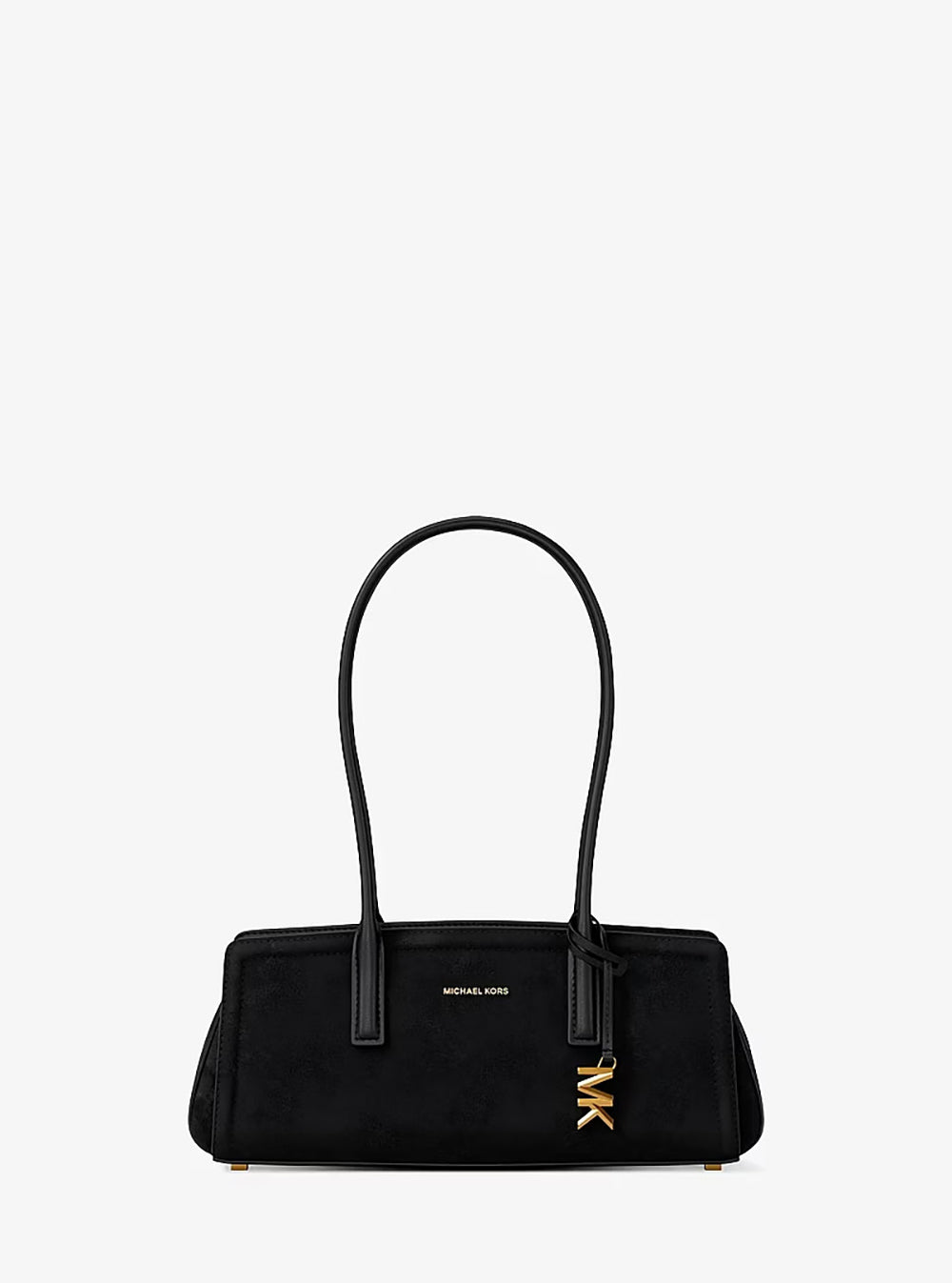 תיק מייקל קורס Laila Small Suede Shoulder Bag נשים