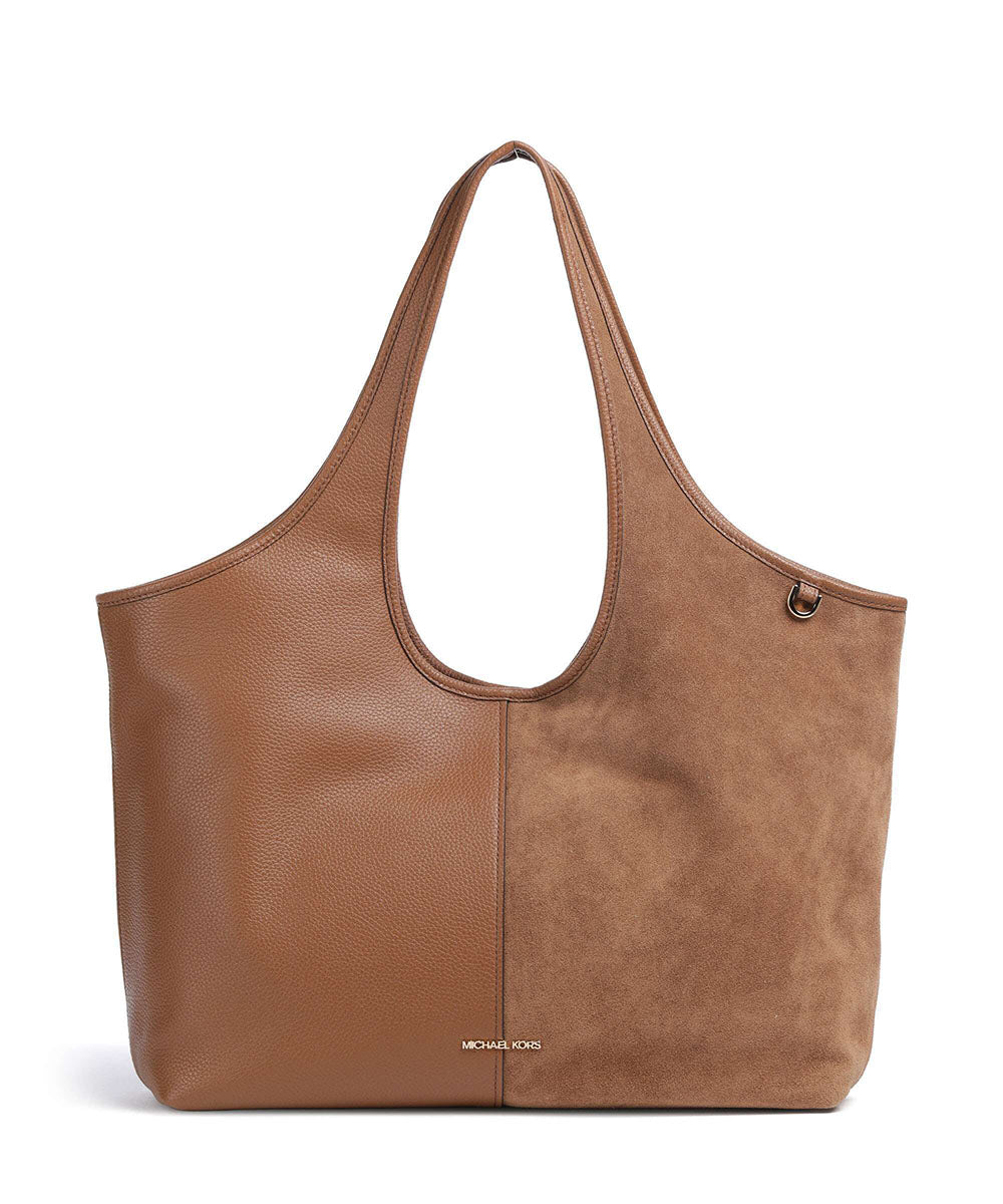 תיק מייקל קורס Henly Large Leather and Suede Tote Bag נשים