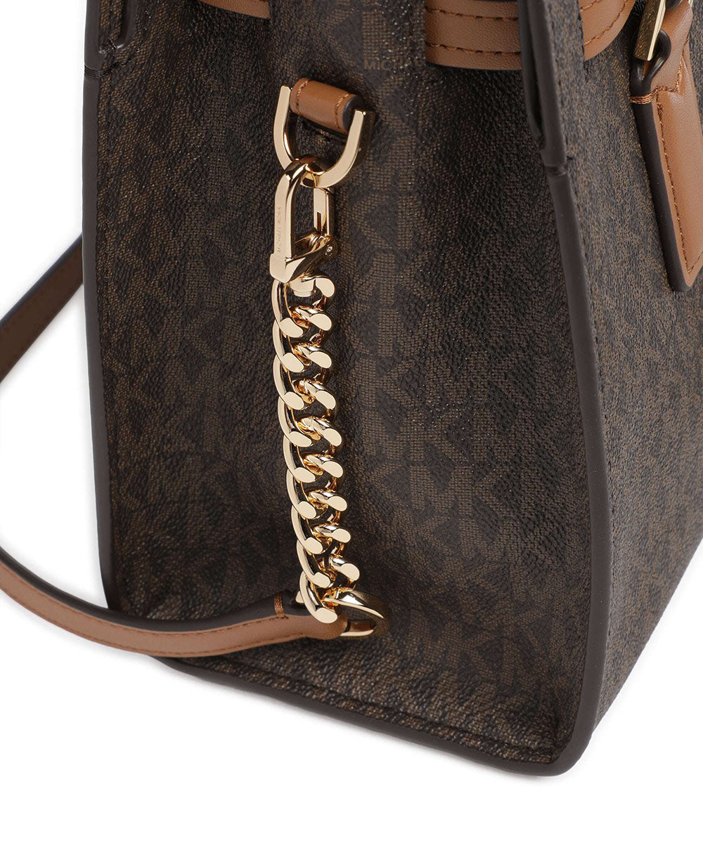 תיק מייקל קורס Hamilton Moderne Small Signature Logo Satchel נשים