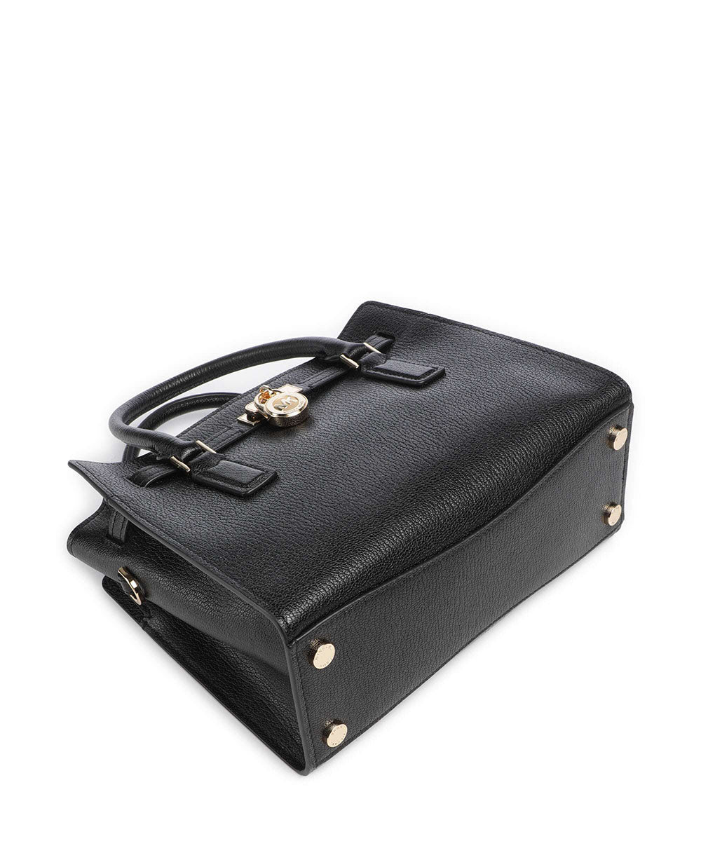 תיק מייקל קורס Hamilton Moderne Small Pebbled Leather Satchel נשים
