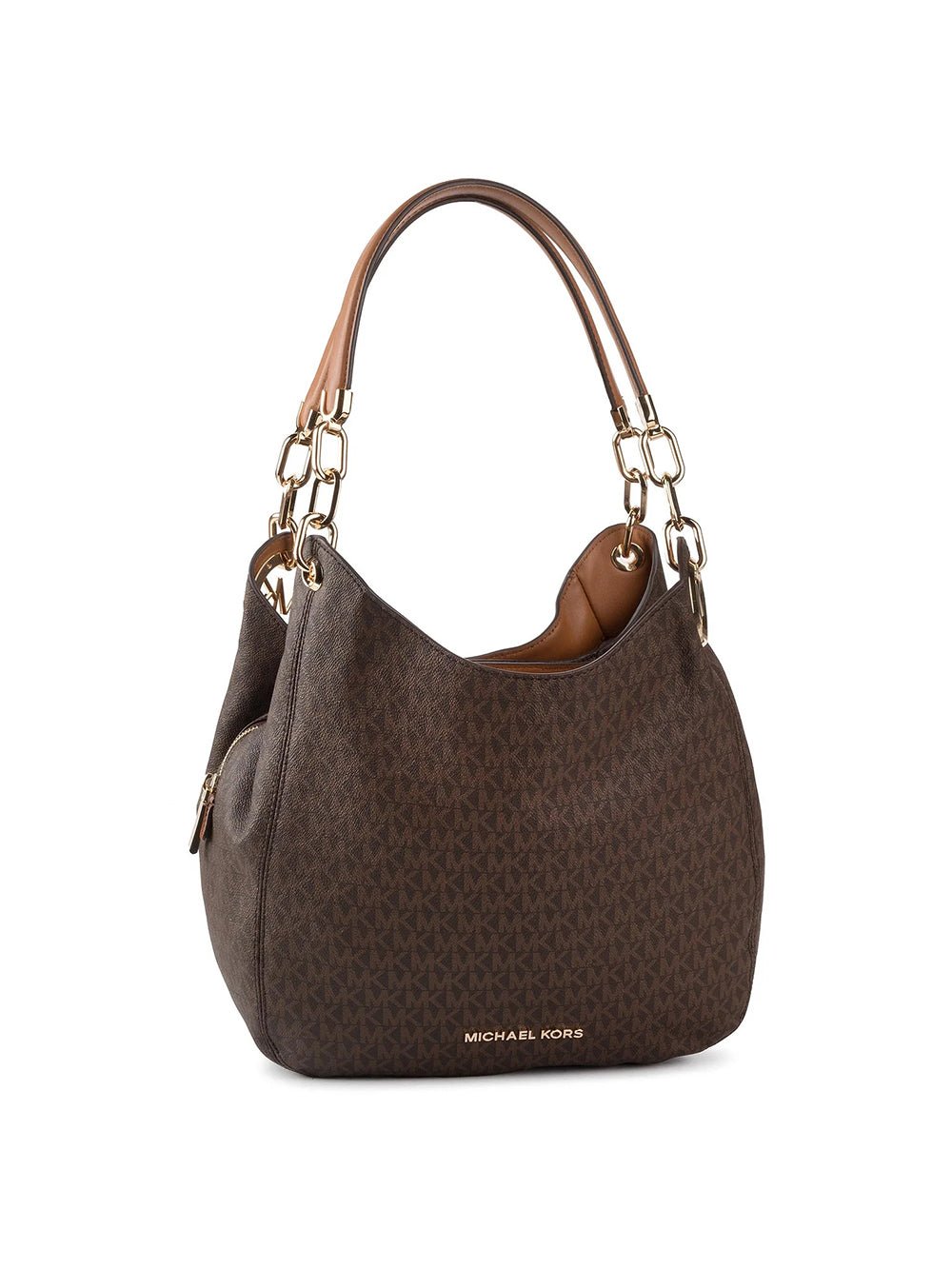 תיק מייקל קורס Lillie Large Logo Shoulder נשים