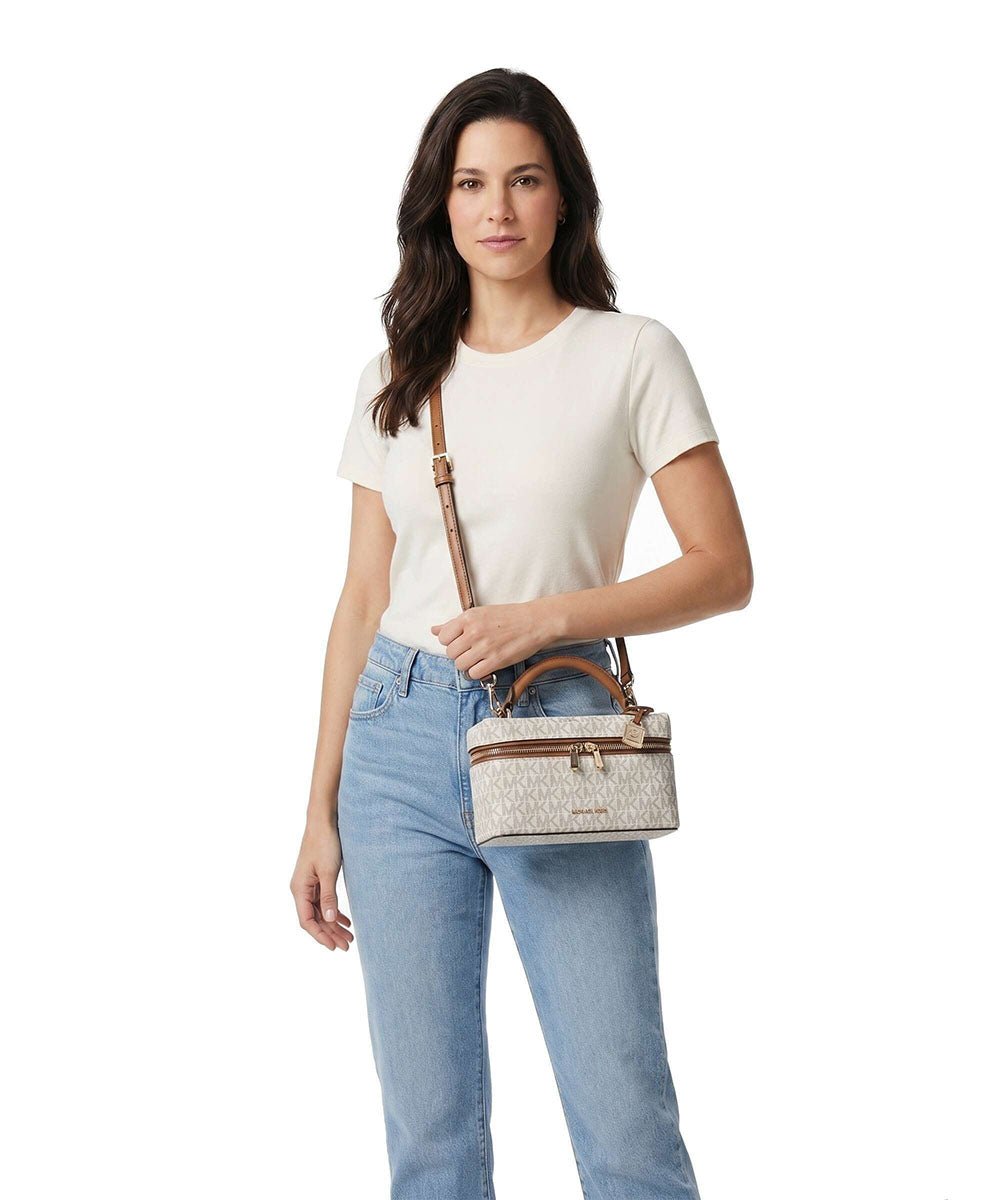 תיק מייקל קורס Jana Extra-Small Signature Logo Convertible Crossbody Bag נשים - mks-32F5GQ1C0B-149-One-Size
