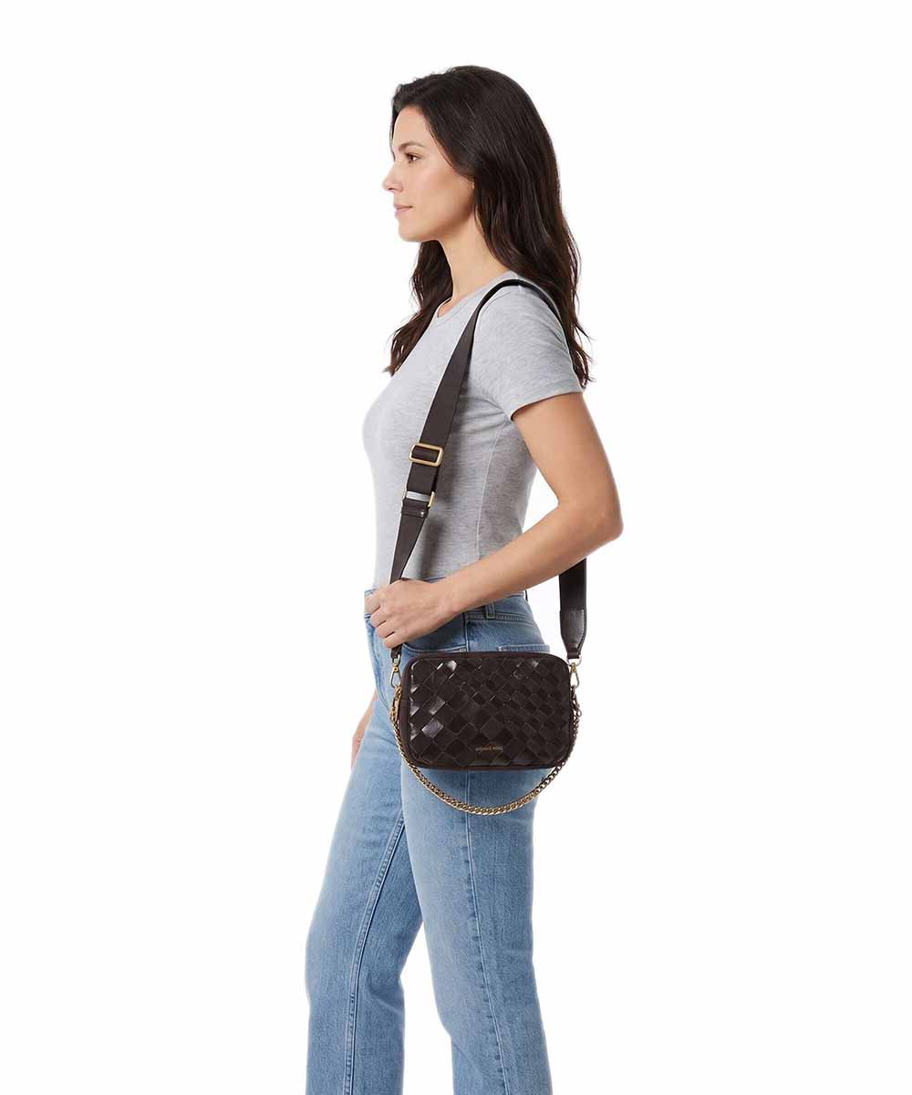 תיק מייקל קורס Bryant Medium Camera Crossbody נשים - mks-32F6AYTC6S-251-One-Size