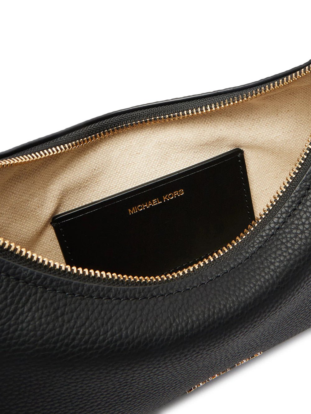 תיק מייקל קורס Nolita Medium Pebbled Leather Chain Pochette נשים