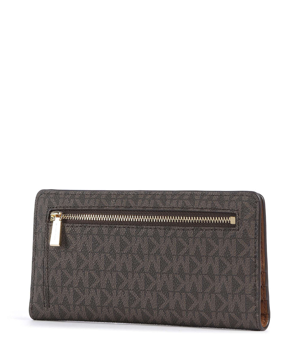 ארנק מייקל קורס Bryant Large Signature Logo Snap-Front Wallet נשים