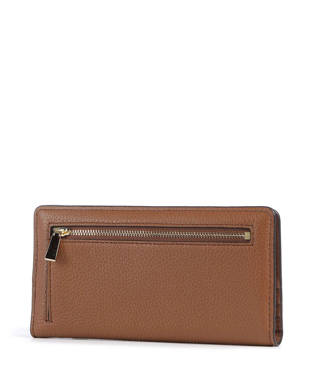 ארנק מייקל קורס Bryant Large Pebbled Leather Snap-Front Wallet נשים