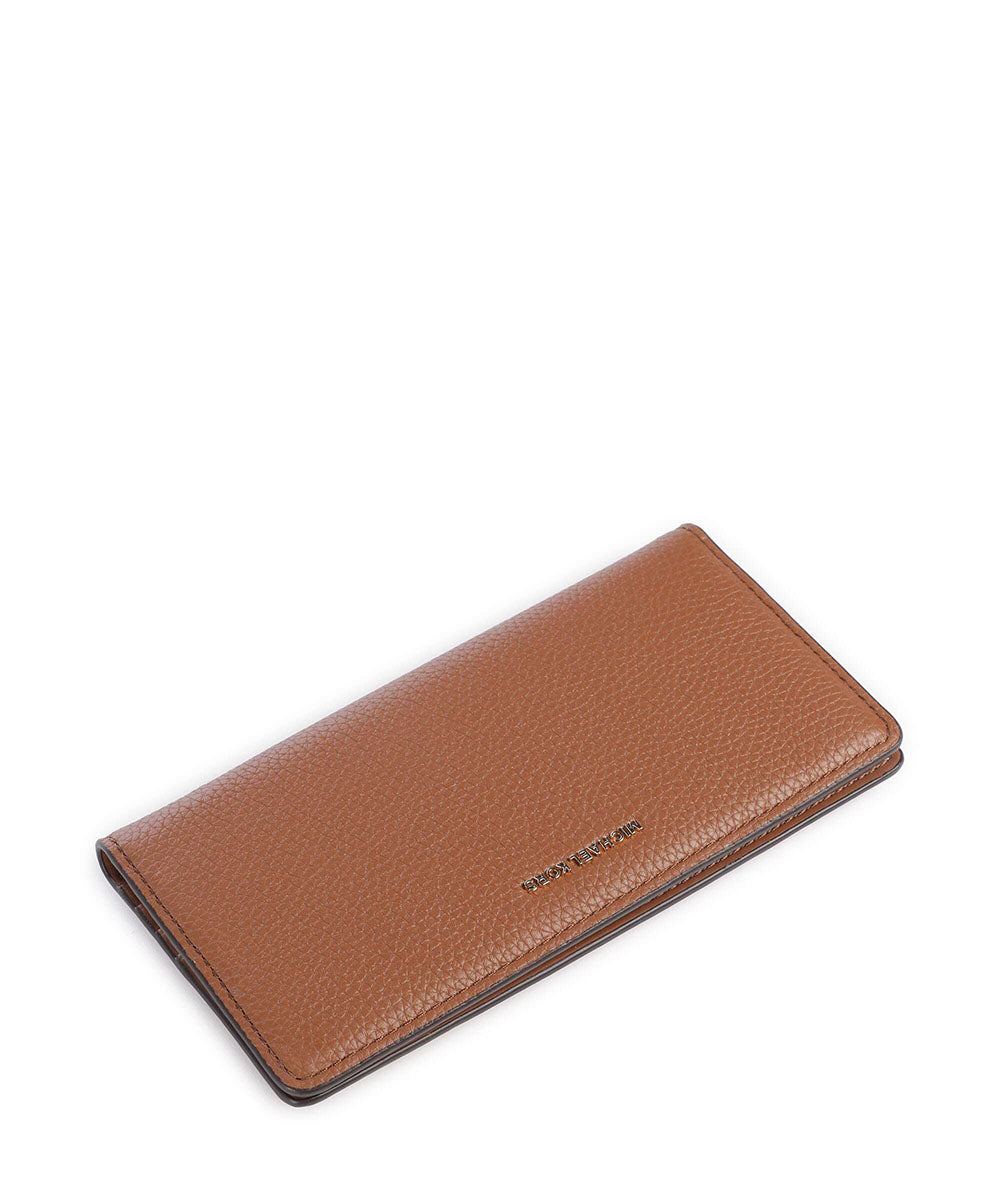 ארנק מייקל קורס Bryant Large Pebbled Leather Snap-Front Wallet נשים
