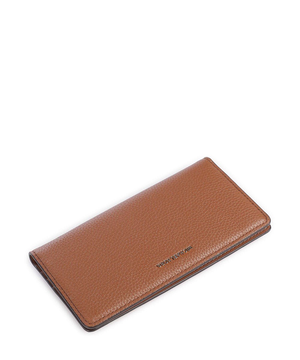 ארנק מייקל קורס Bryant Large Pebbled Leather Snap-Front Wallet נשים