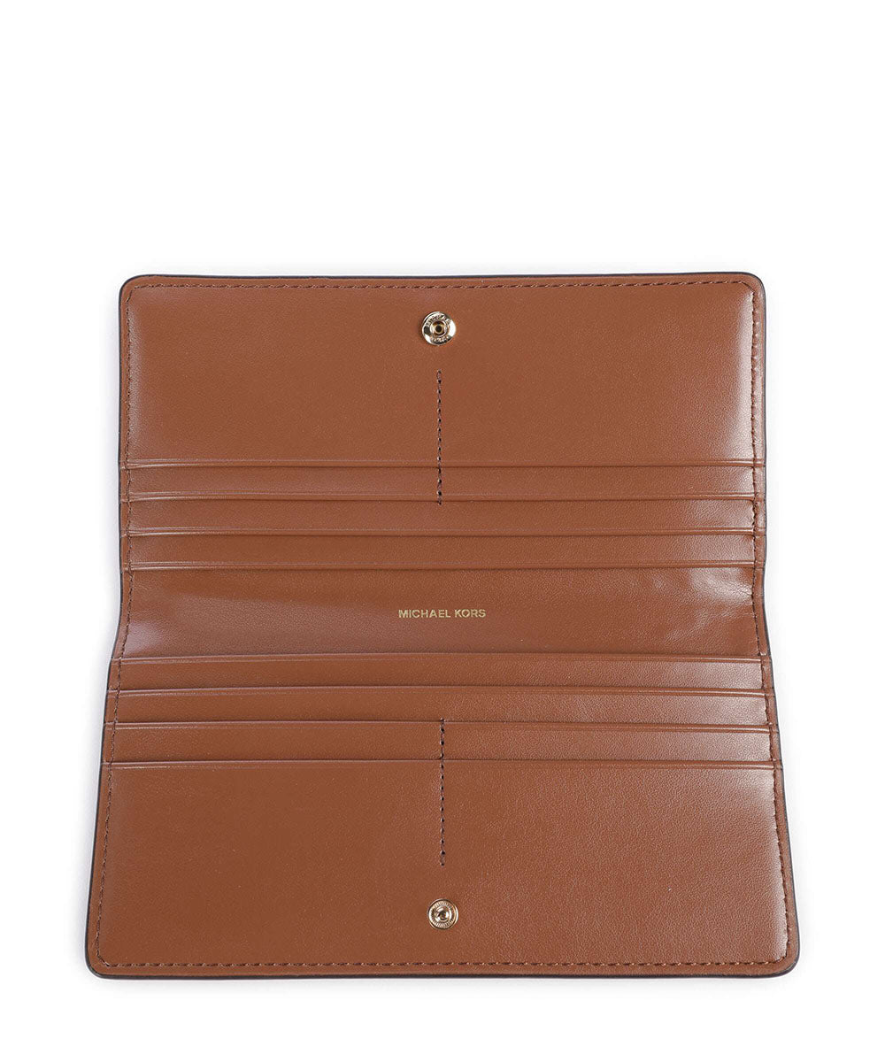 ארנק מייקל קורס Bryant Large Pebbled Leather Snap-Front Wallet נשים