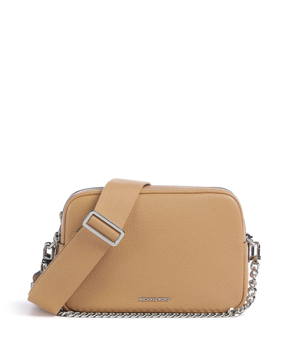 תיק מייקל קורס Bryant Medium Pebbled Leather Camera Crossbody נשים