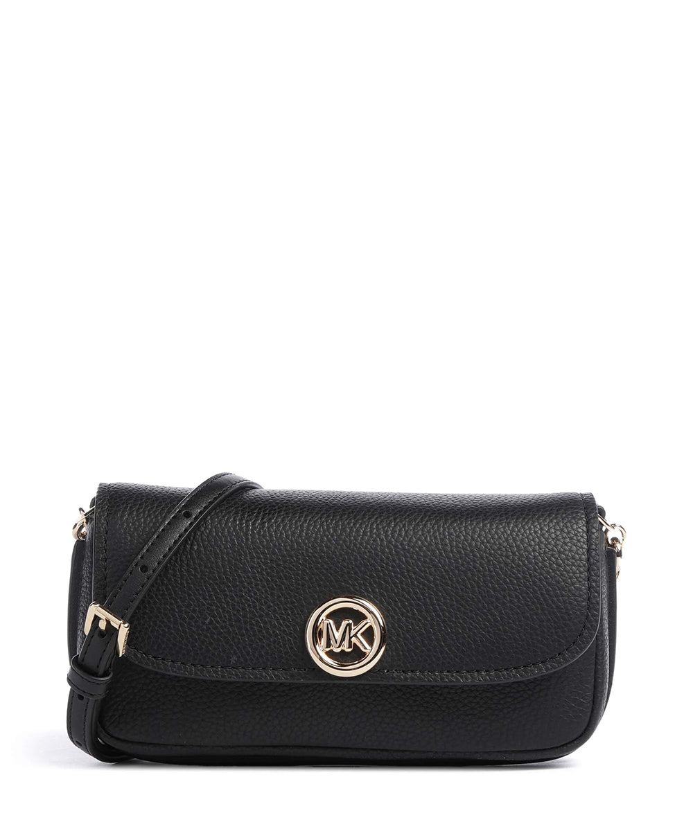 תיק מייקל קורס Nolita Small Pebbled Leather Crossbody נשים