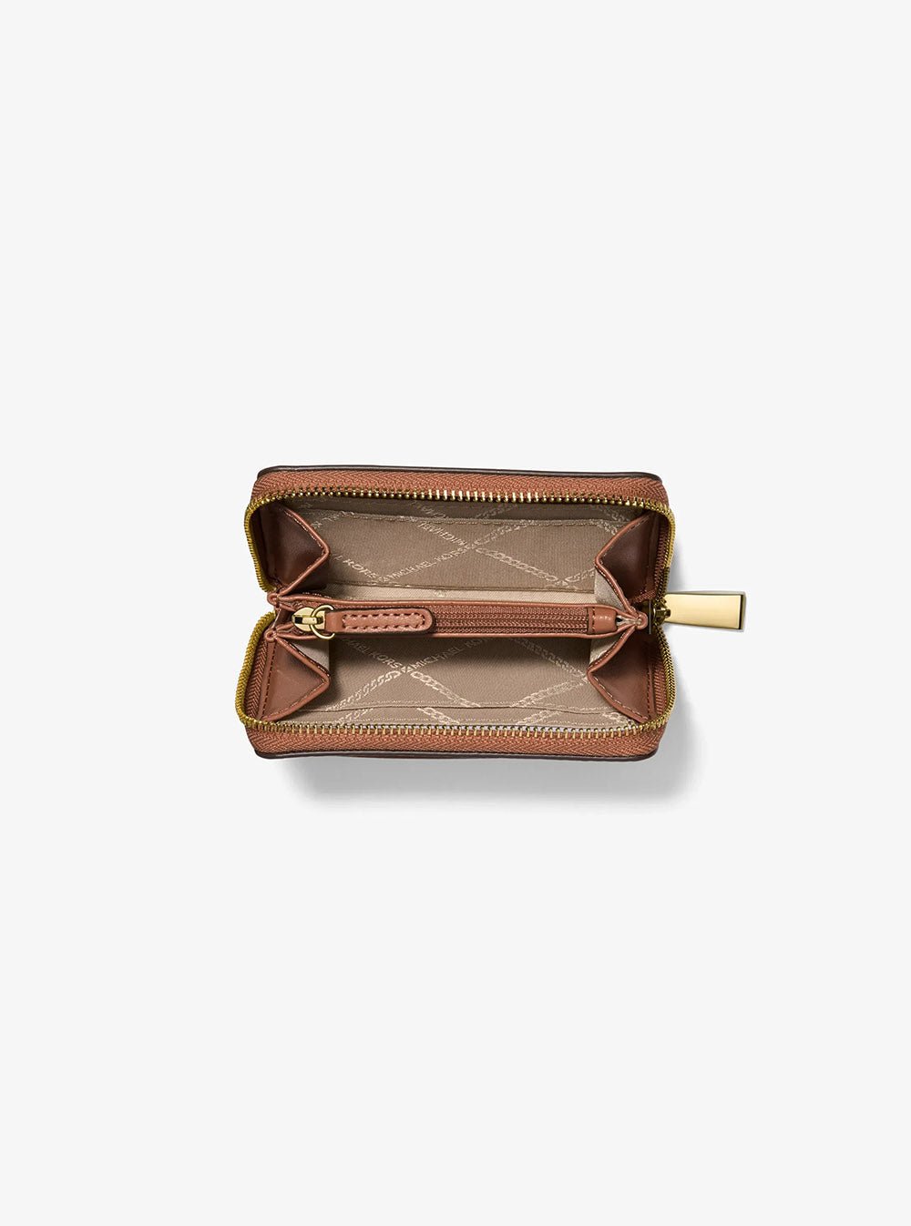 ארנק מייקל קורס Small Pebbled Leather Zip-Around Card נשים