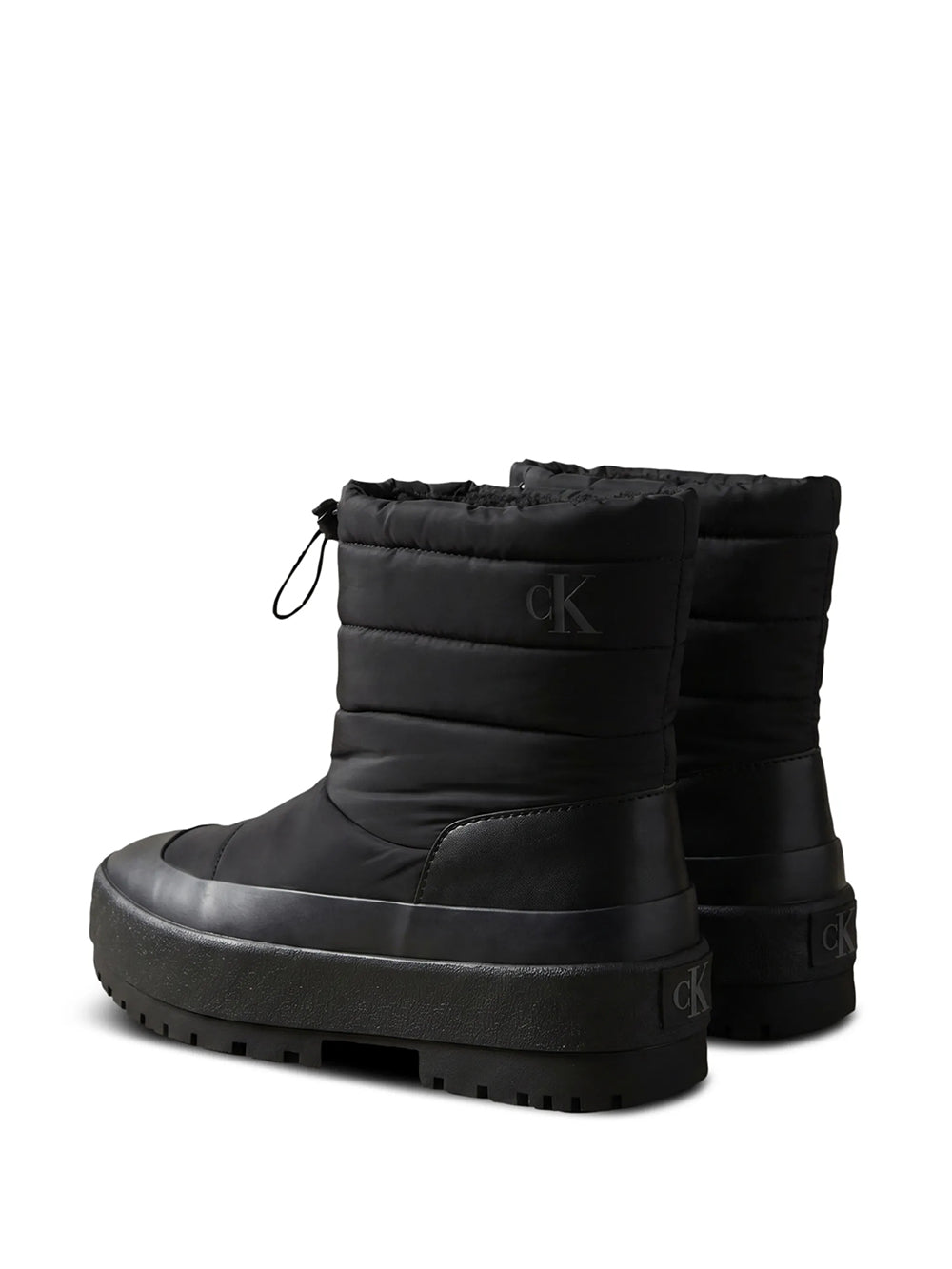 מגפי קלווין קליין Quilted Drawstring Rain נשים