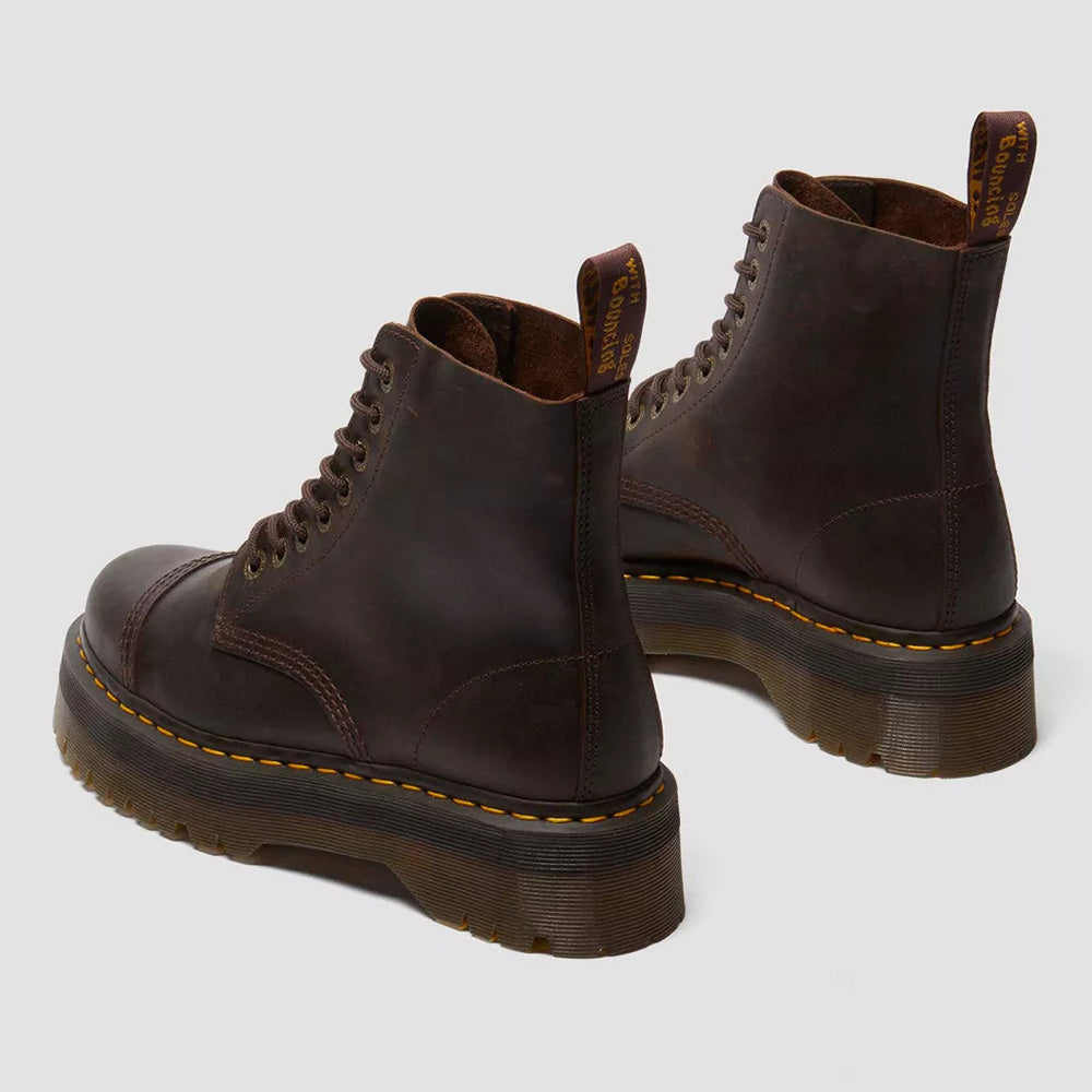 מגפי ד"ר מרטינס Sinclair Crazy Horse Leather Platform נשים