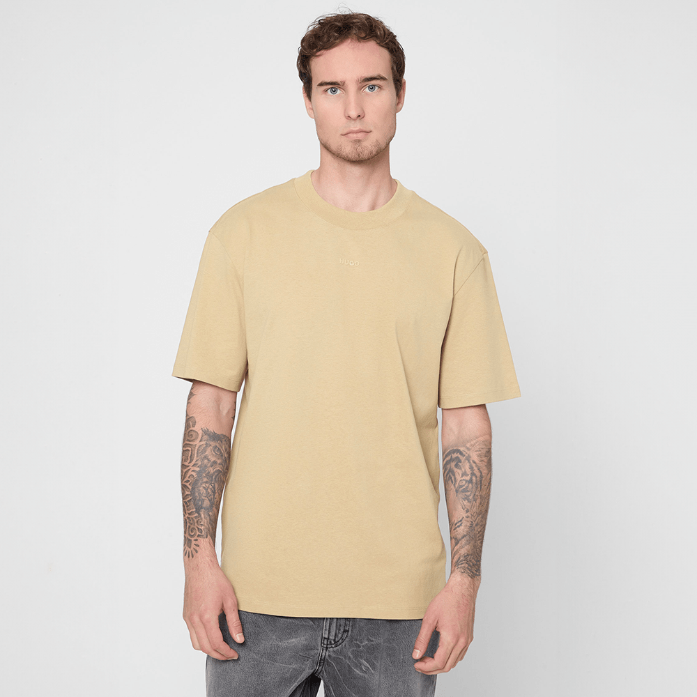 חולצת טישירט קצרה הוגו Logo Print גברים