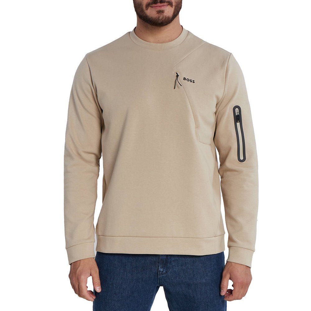 סווטשירט הוגו בוס Salbiq גברים - hbs-50493467-269-2XL
