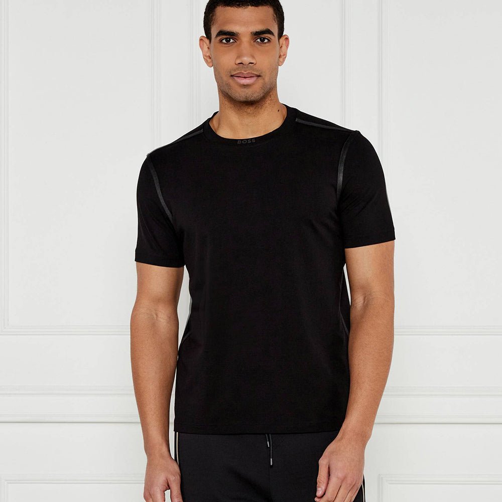 חולצת טישירט קצרה הוגו בוס Tape Trims גברים