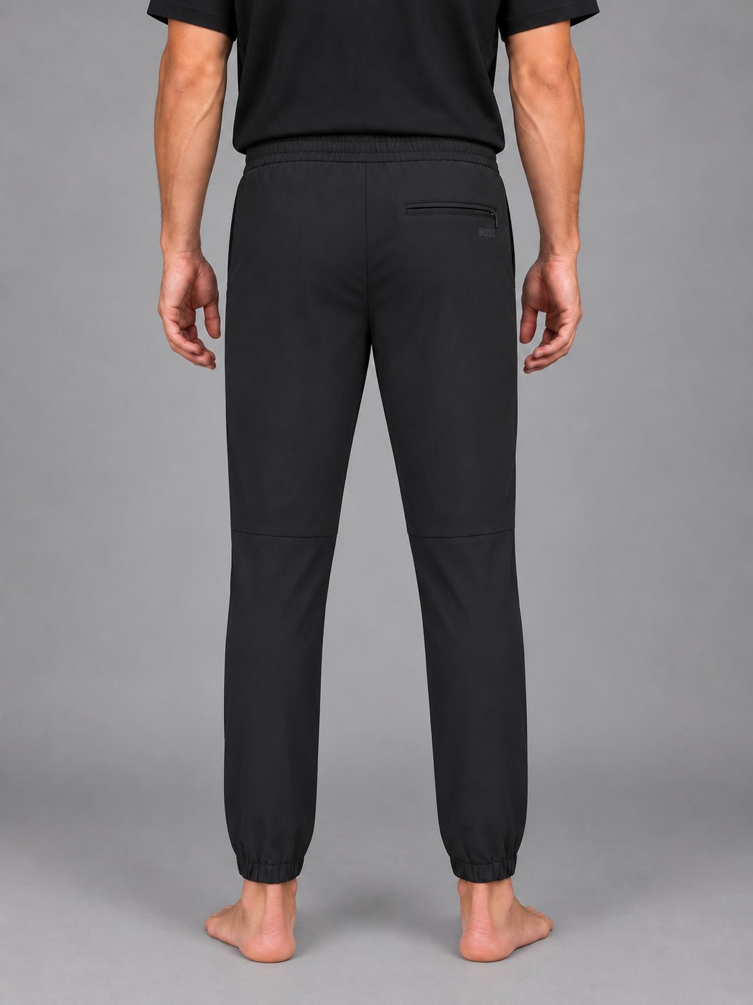מכנס אלגנט הוגו בוס Tapered-Fit Trousers גברים - hbs-50534313-001-XS