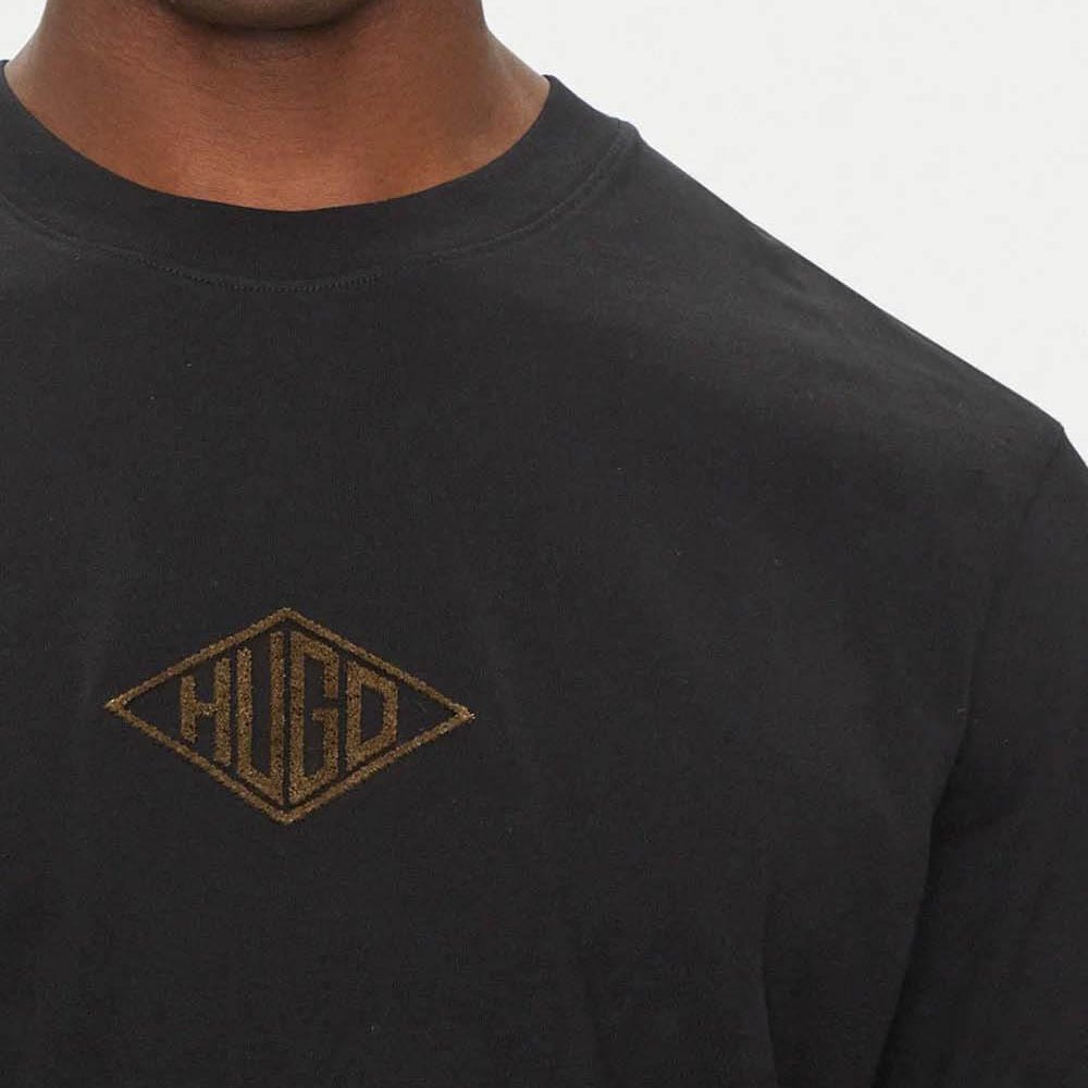 חולצת טישירט קצרה הוגו Back Print גברים