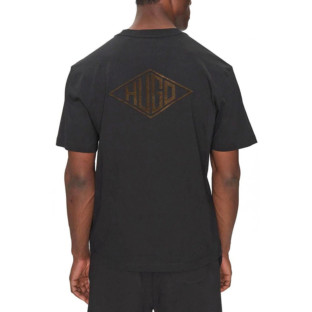 חולצת טישירט קצרה הוגו Back Print גברים