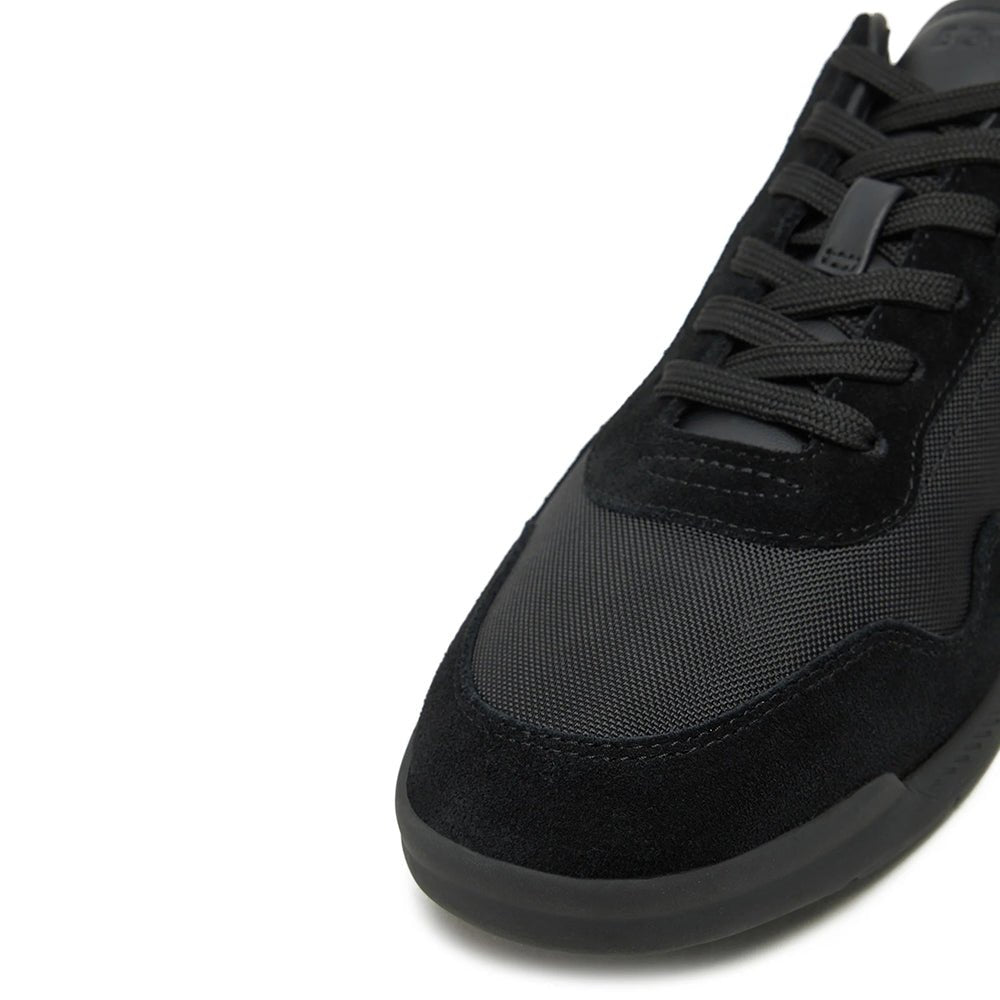 נעלי הוגו בוס Mixed-Material Lace-Up Trainers גברים
