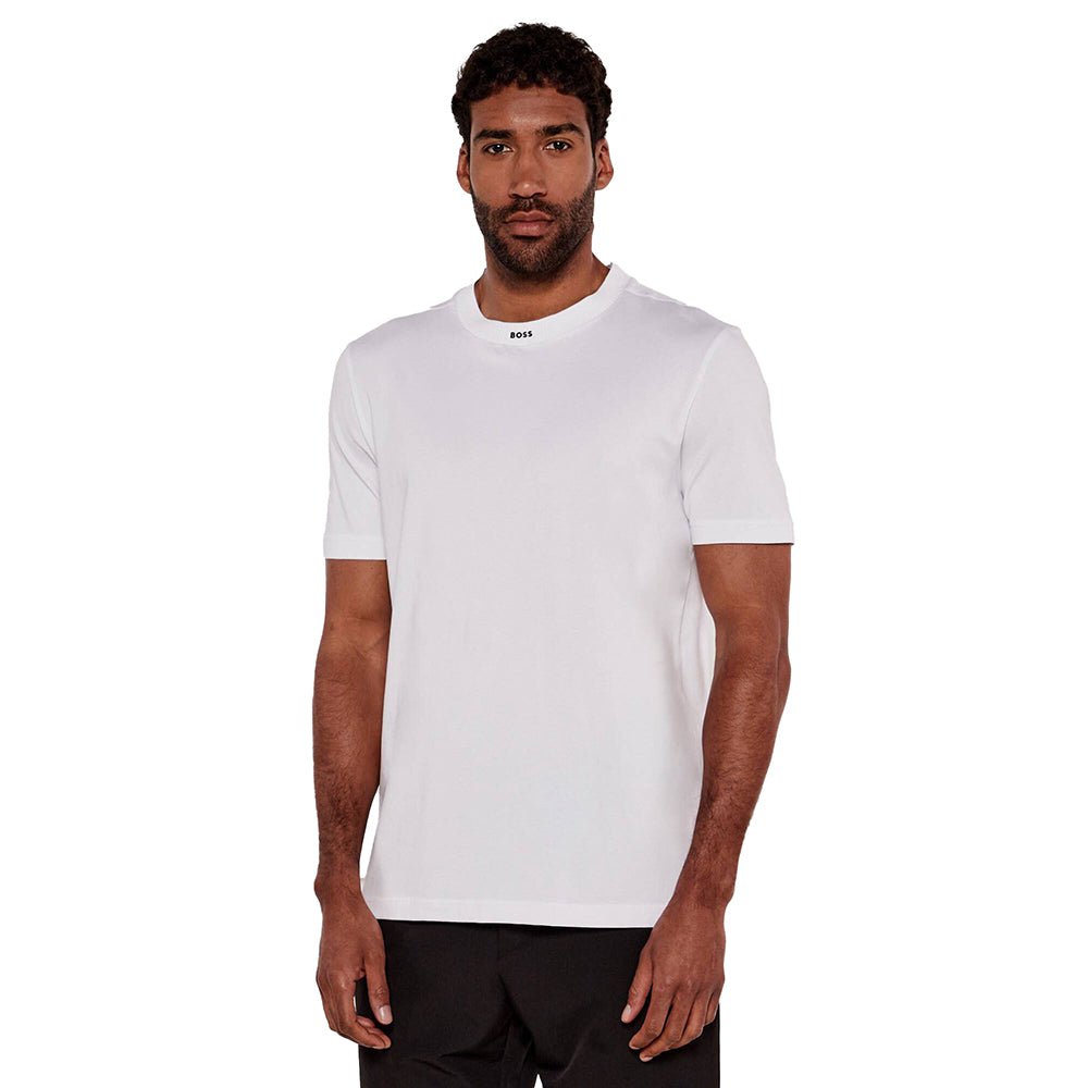 חולצת טישירט קצרה הוגו בוס Logo Collar גברים