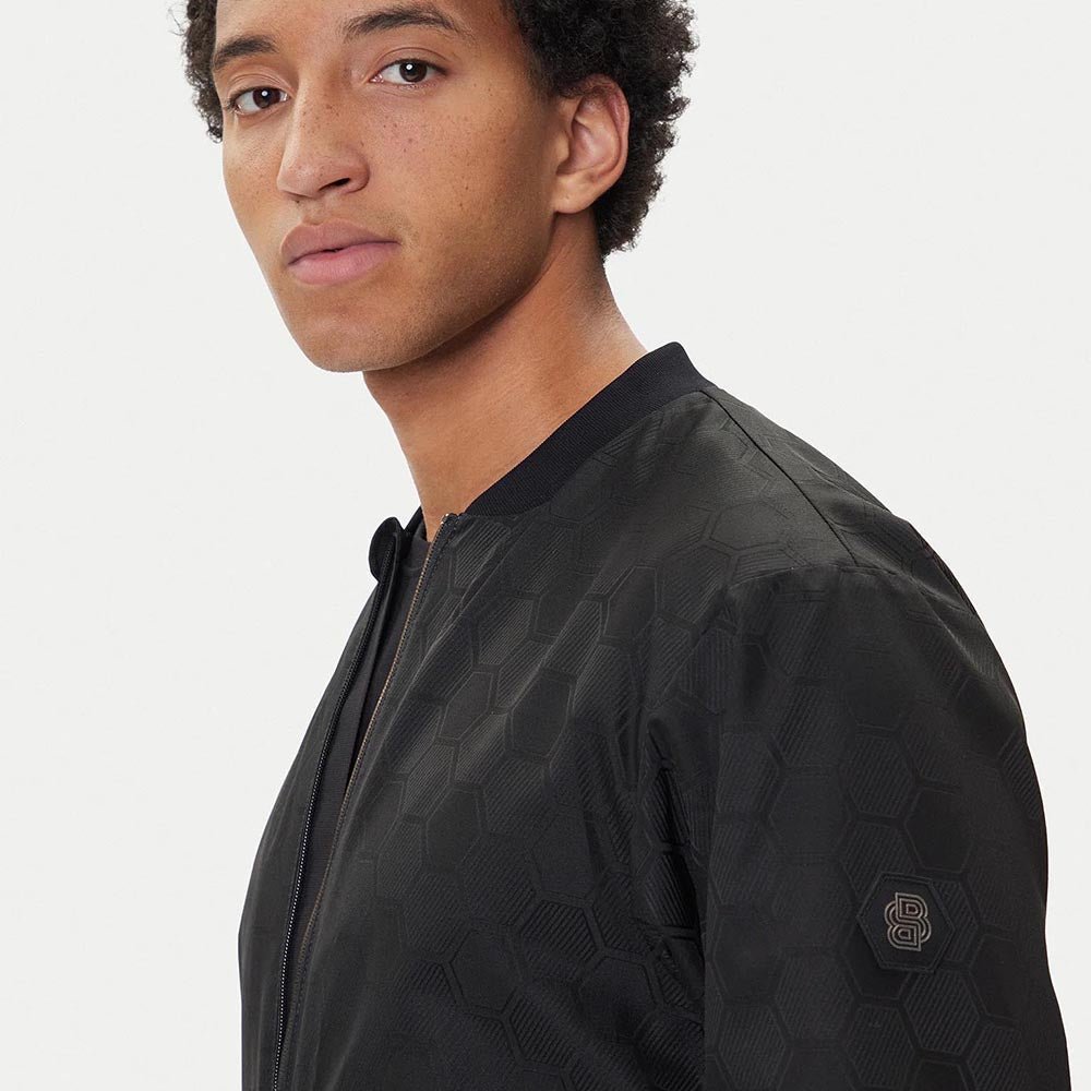 ג'קט הוגו בוס Double B Monogram Jacquard גברים