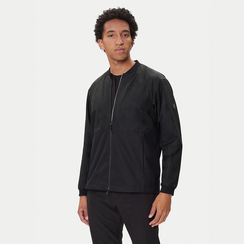 ג'קט הוגו בוס Double B Monogram Jacquard גברים