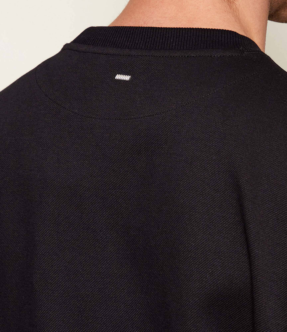 חולצת טישירט קצרה הוגו Stacked Logo גברים