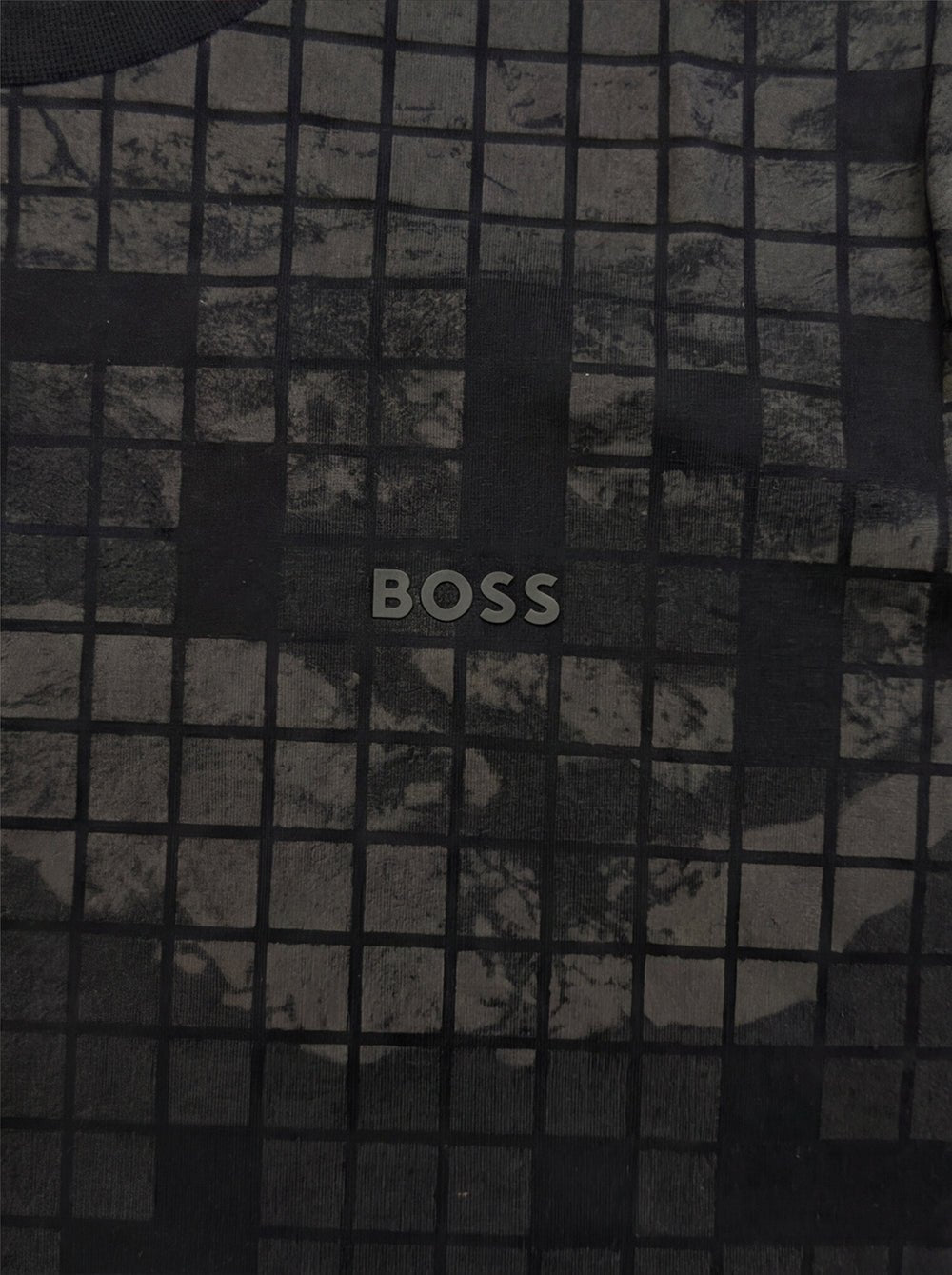 חולצת טישירט קצרה הוגו בוס Square Logo גברים