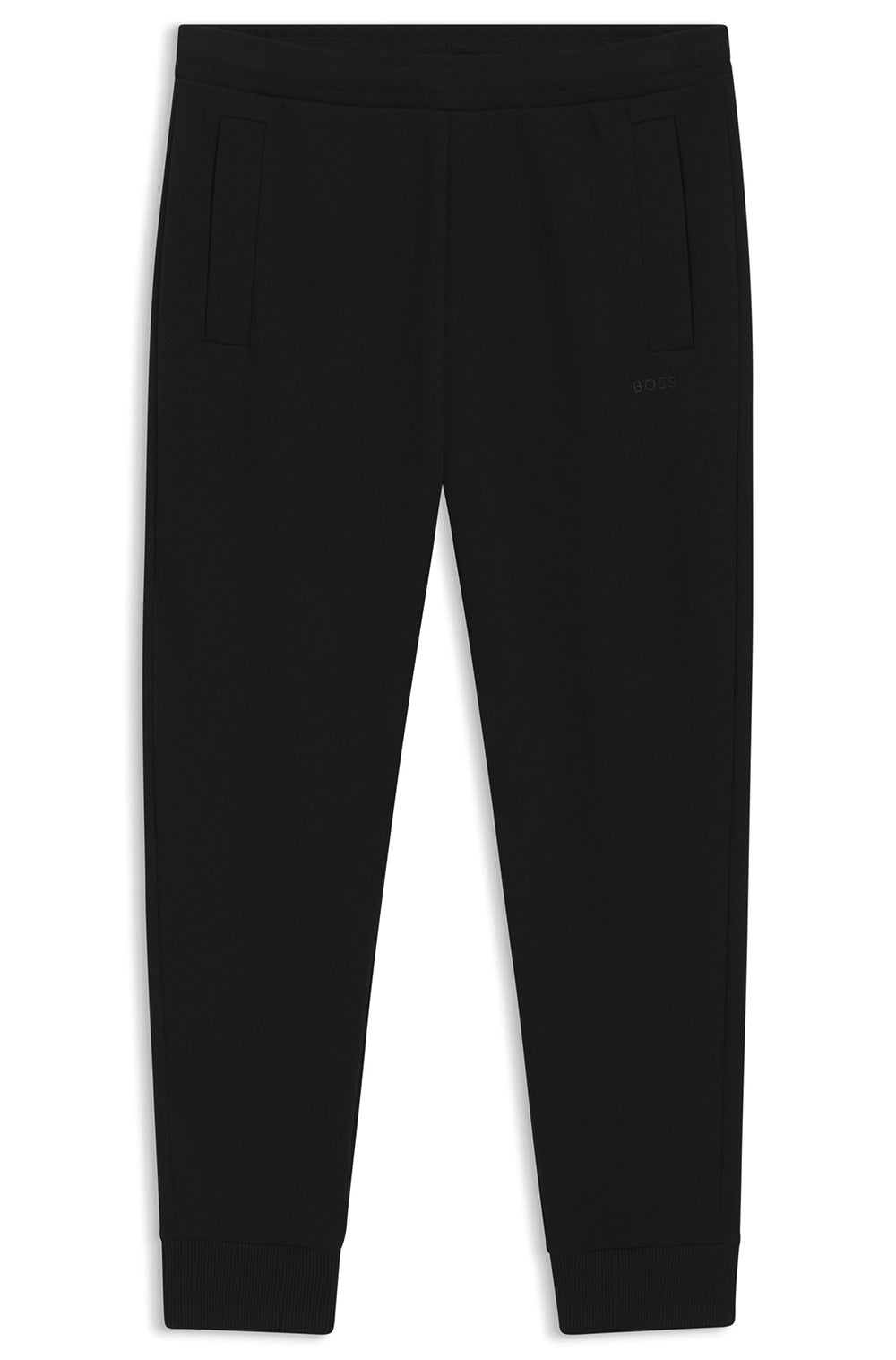 מכנס ארוך הוגו בוס Cotton-Blend Sweatpants With Embroidered Logo גברים