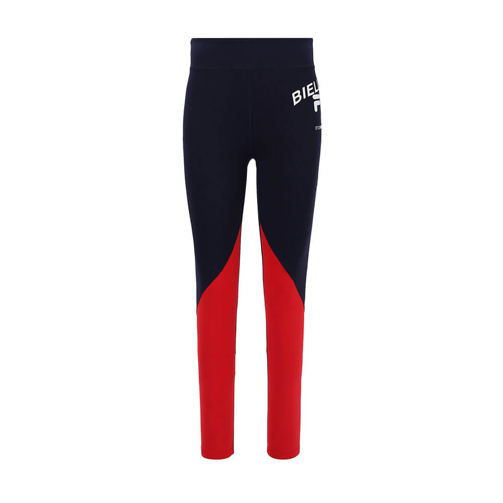 טייץ פילה מחטבים Logo Leggings Print בגזרה גבוהה בגווני Colorblock