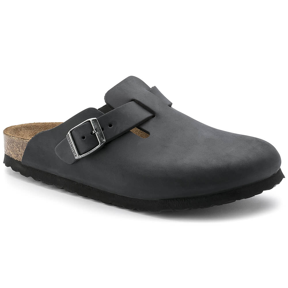 כפכפי בירקנשטוק Boston Oiled Leather נשים