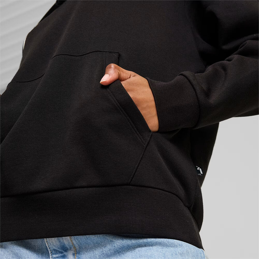 ג'קט קפוצ'ון פומה Ess+ Script Hoodie נשים