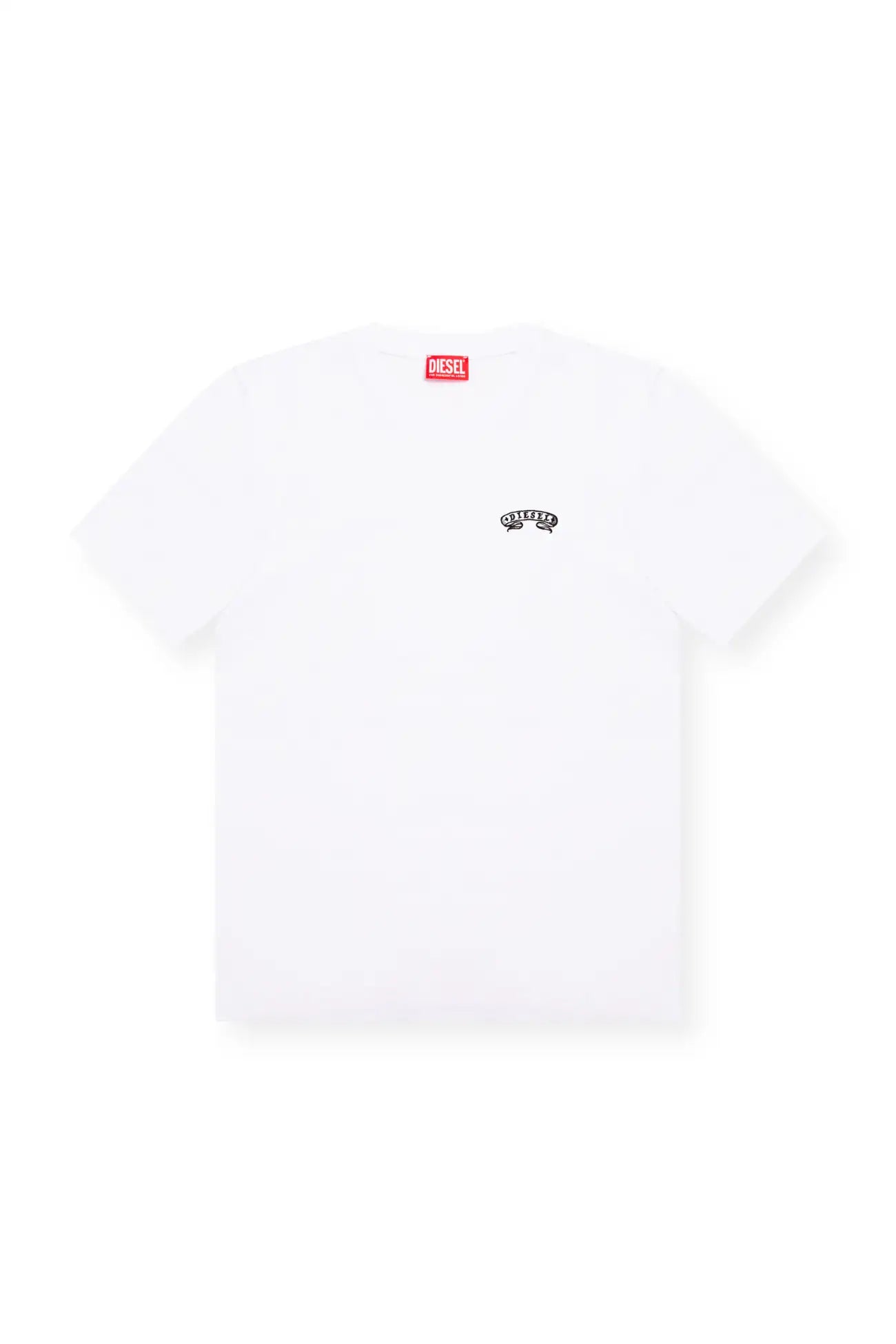 חולצת טישירט קצרה דיזל Side Logo גברים