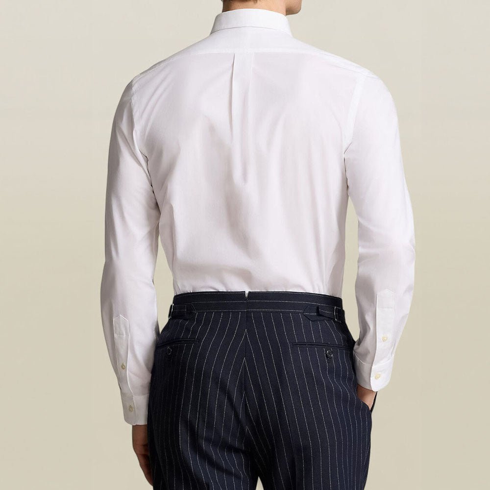 חולצה מכופתרת פולו ראלף לורן Slim Fit Stretch Poplin גברים