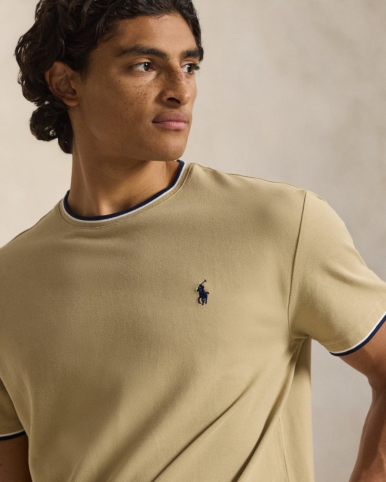 חולצת טישירט קצרה פולו ראלף לורן Classic Fit Stretch גברים