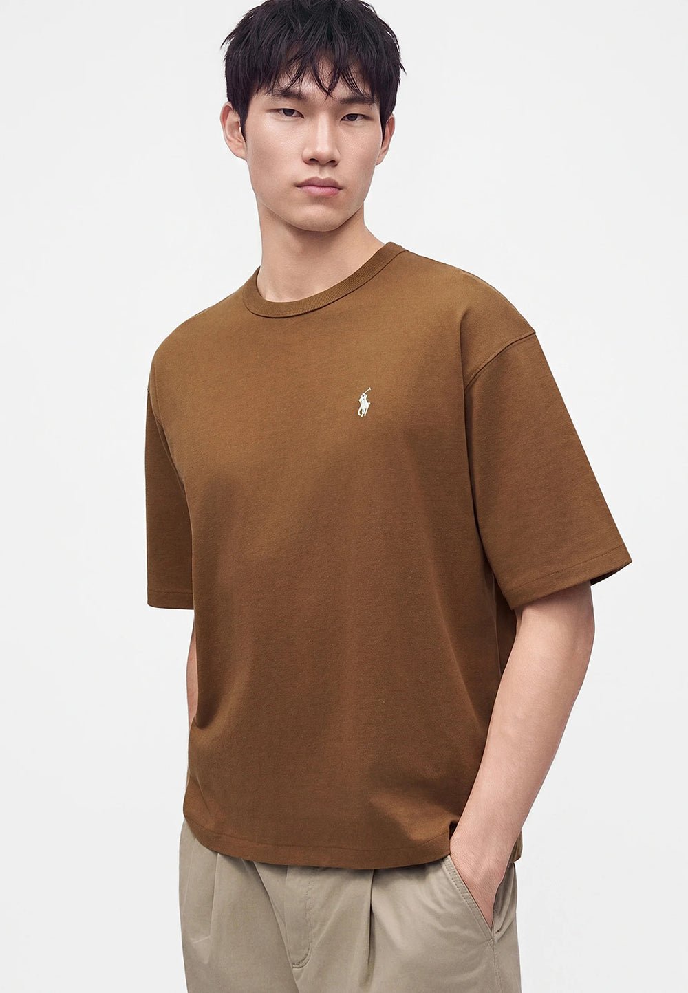 חולצת טישירט קצרה פולו ראלף לורן Basic Tee גברים