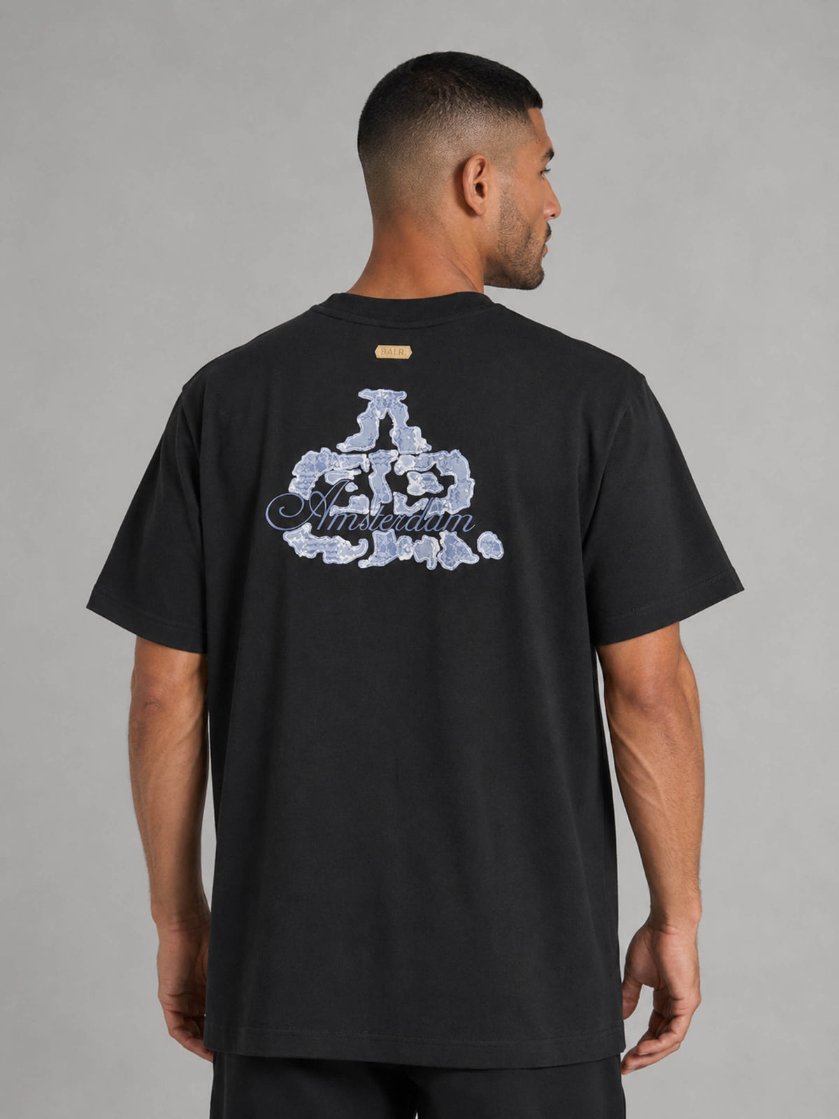 חולצת טישירט קצרה באלר Back Logo גברים